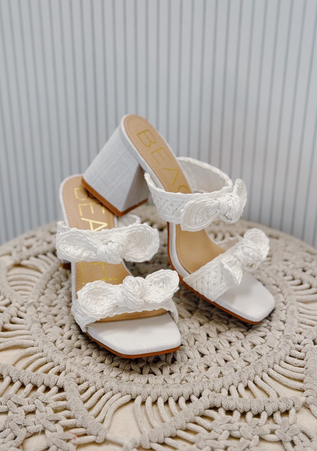 Matisse Folly Heels White