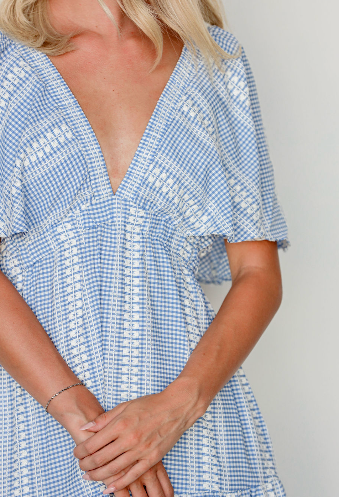Ashlee Flutter Sleeve Midi Dress