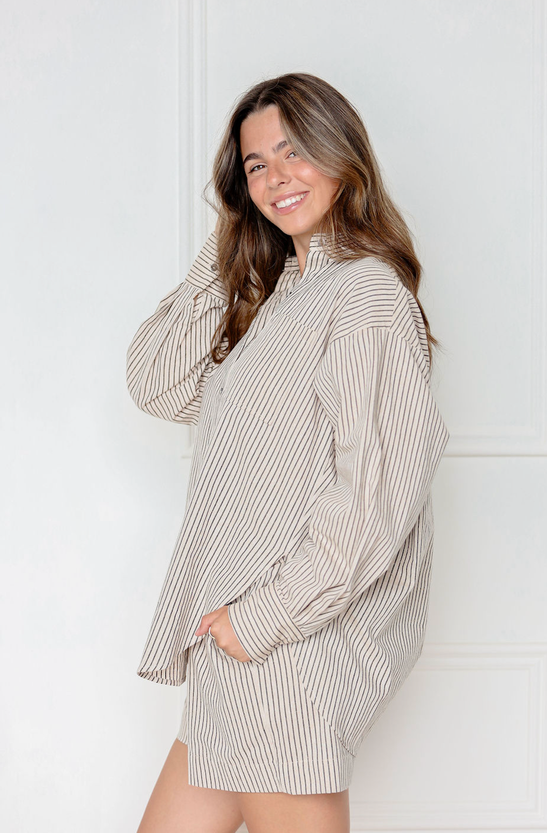 Stripe Shirt & Shorts Set of 2