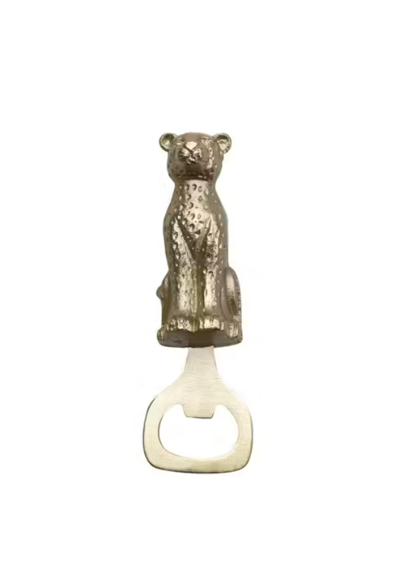 Cheetah Bottle Opener