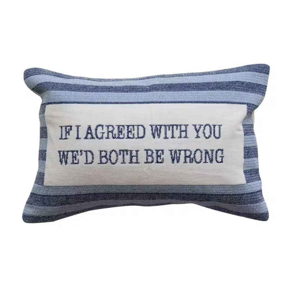 If I Agreed Lumbar Pillow