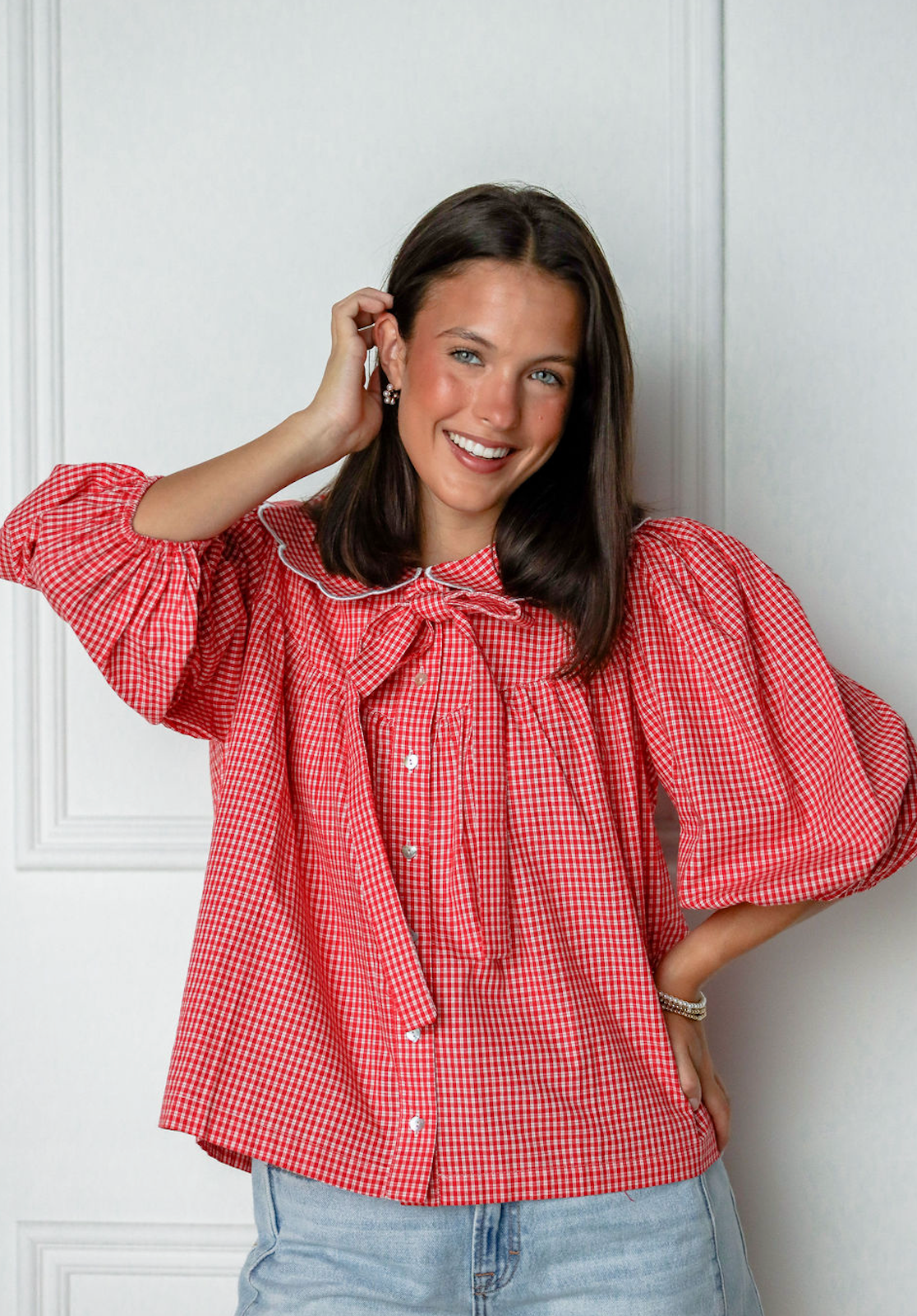 Bailey Scallop Detail Shirt