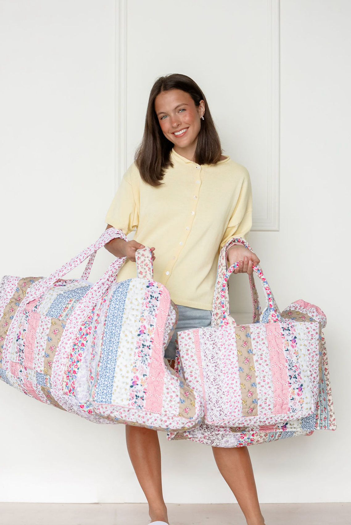 Paige Patchwork Quilted Handbag