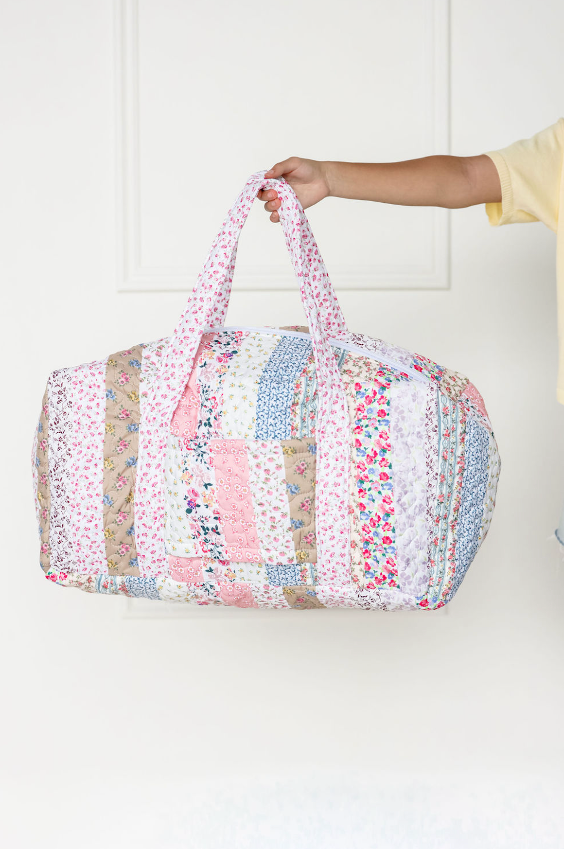 Paige Patchwork Quilted Duffle Bag