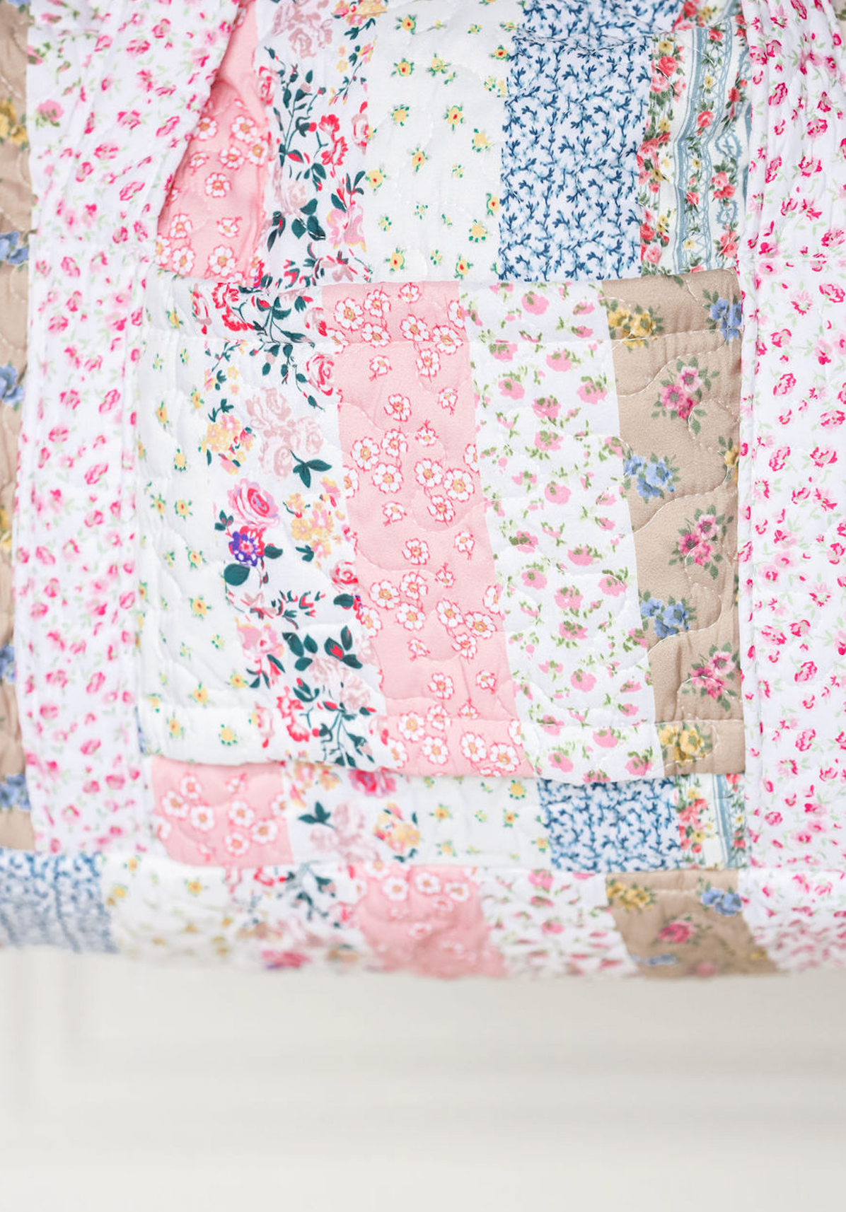 Paige Patchwork Quilted Duffle Bag