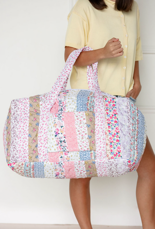 Paige Patchwork Quilted Duffle Bag