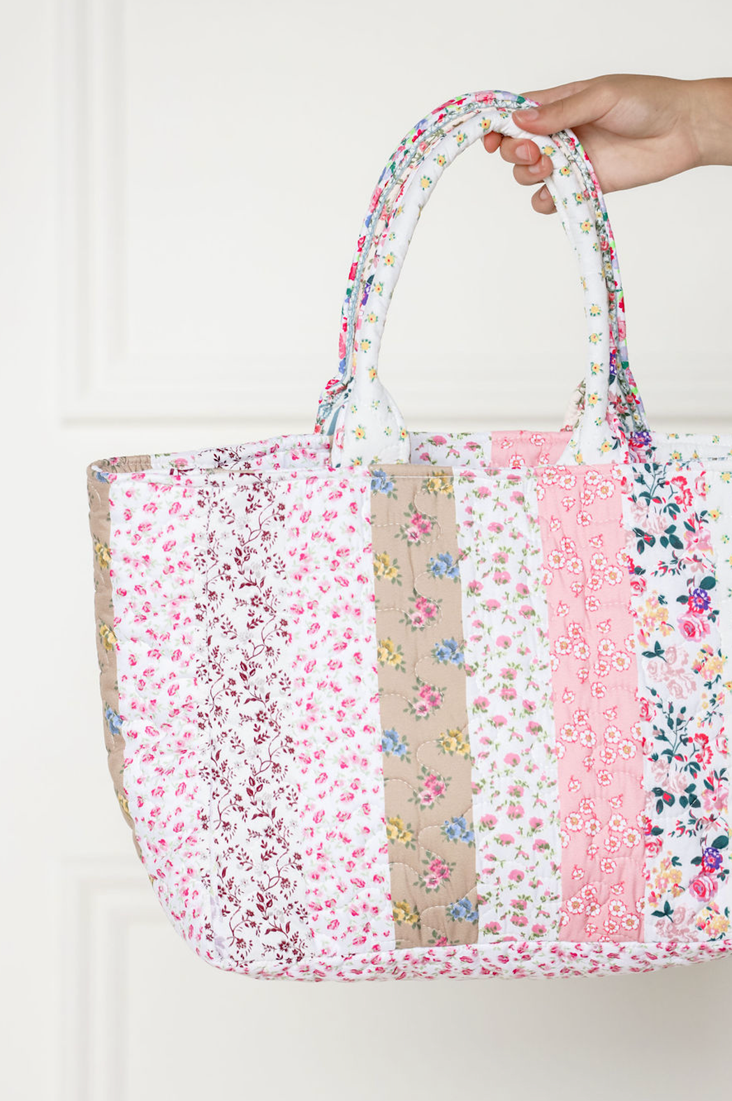 Paige Patchwork Quilted Handbag