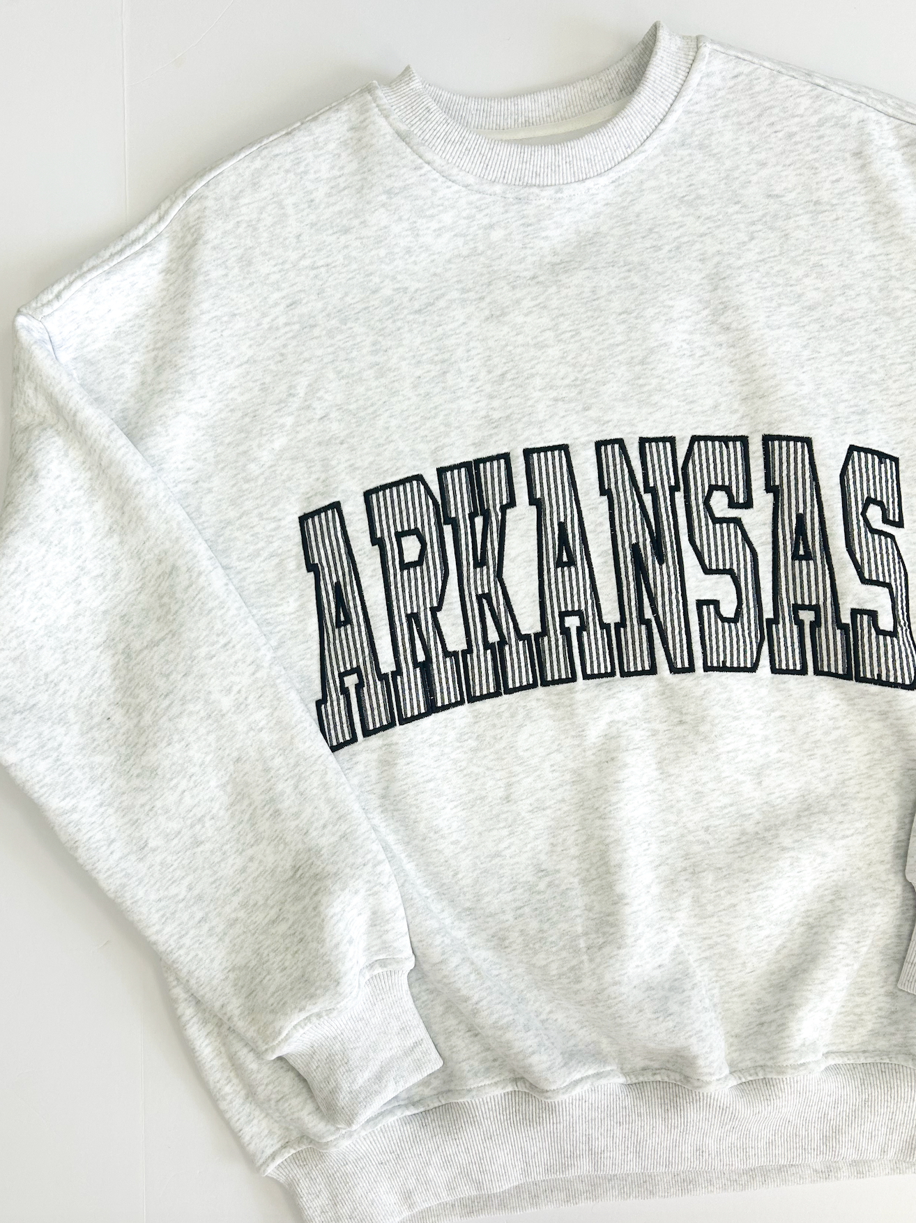 Arkansas Seersucker Sweatshirt
