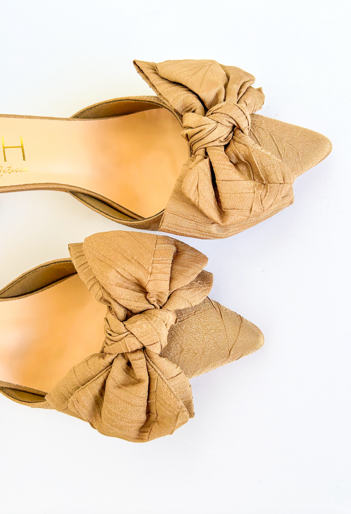Matisse Goldie Bow Heels Taupe