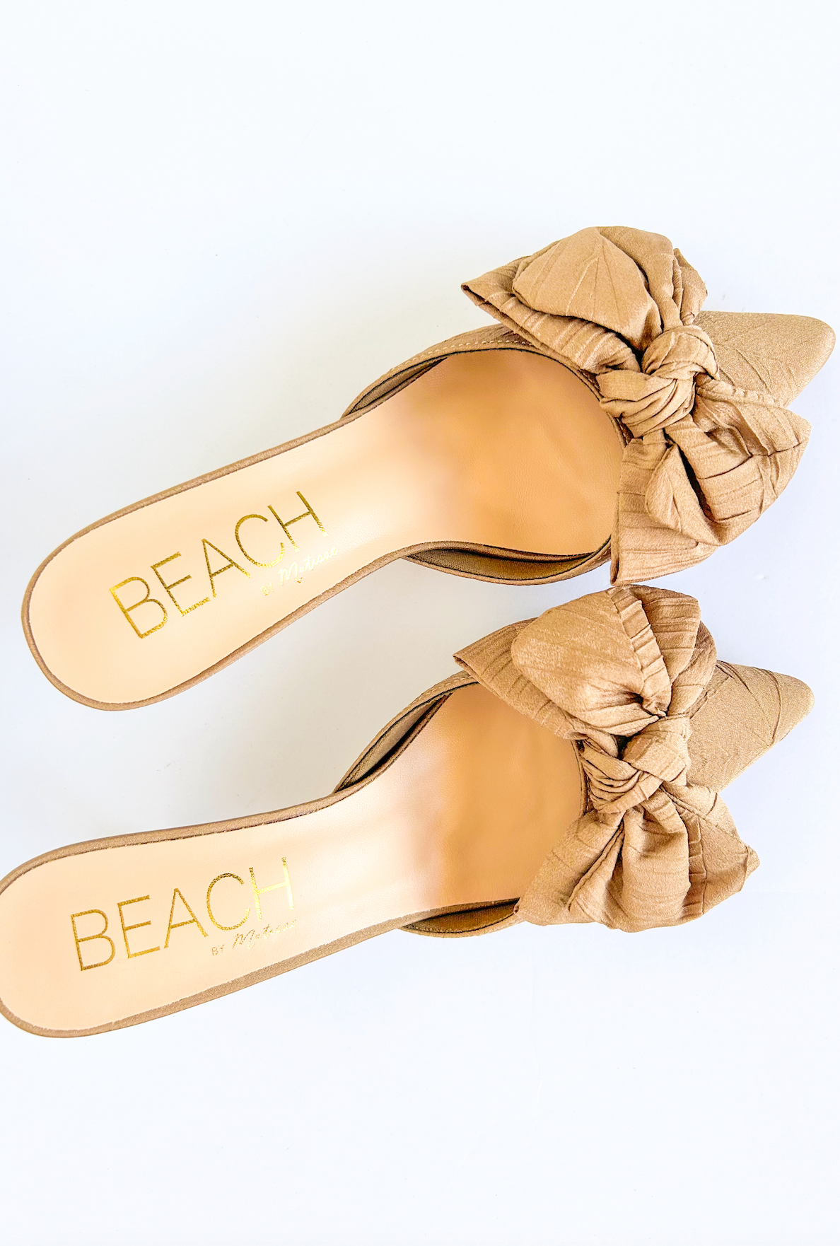 Matisse Goldie Bow Heels Taupe