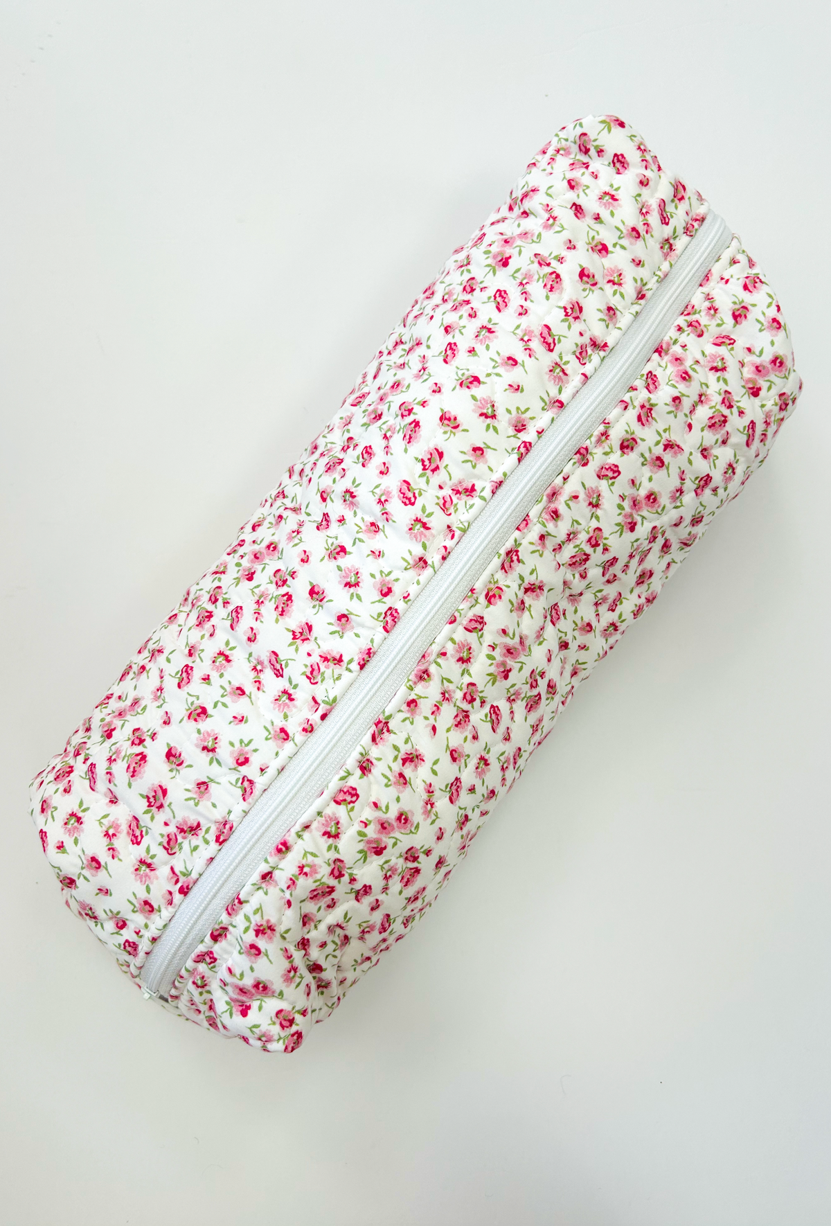 Tricia Pink Floral Hot Tools Quilted Bag