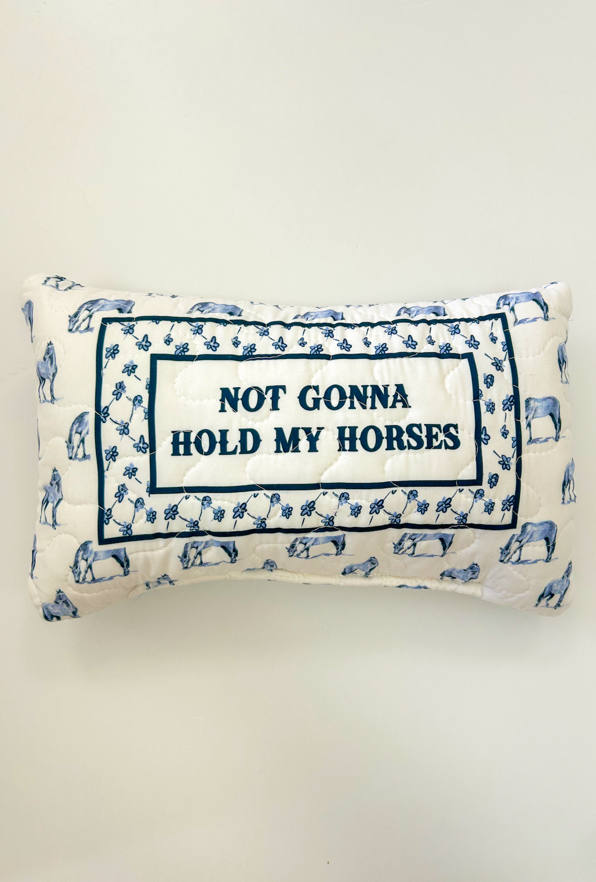 Hold My Horses Pillow
