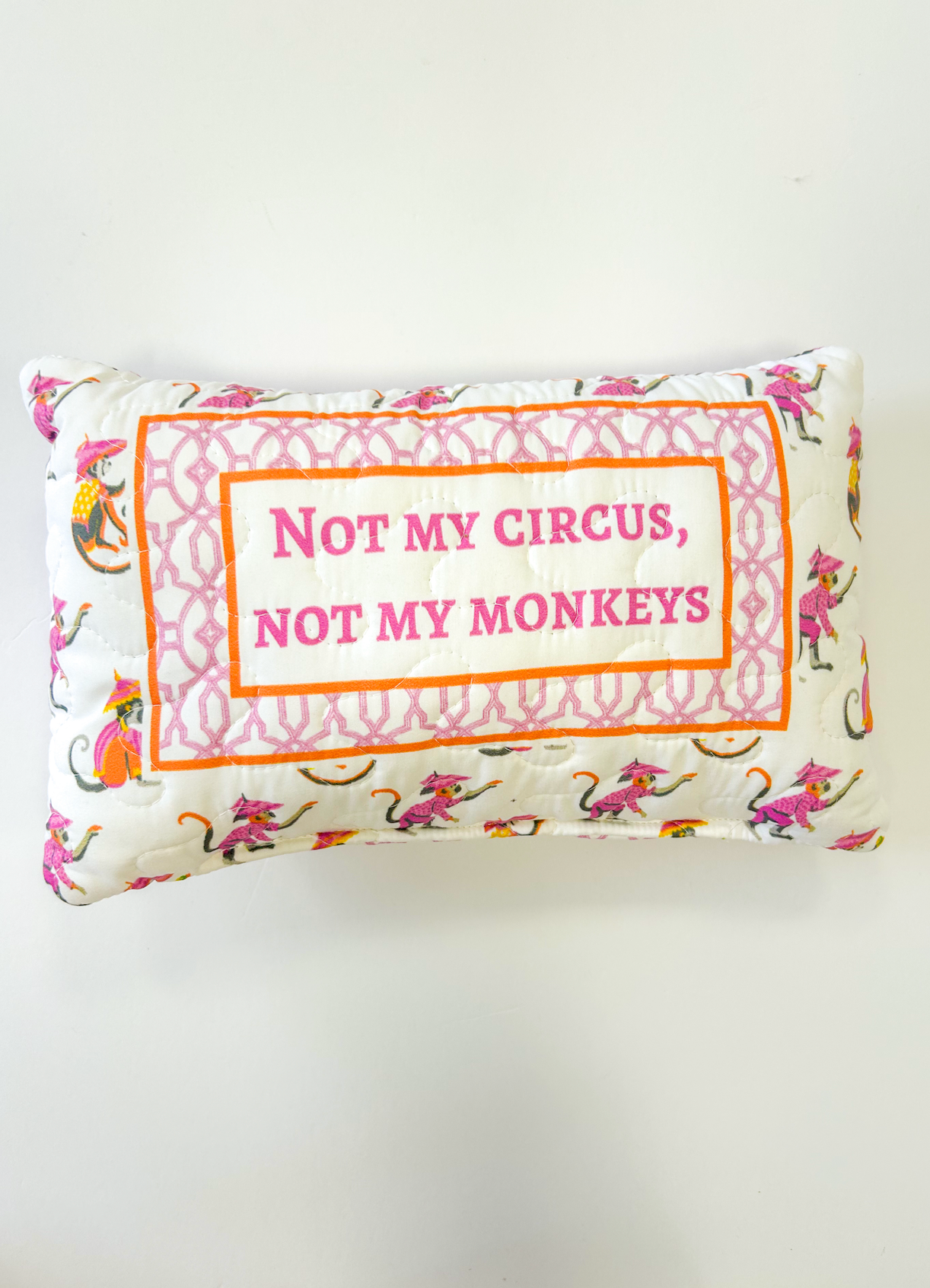 Not My Circus Pillow