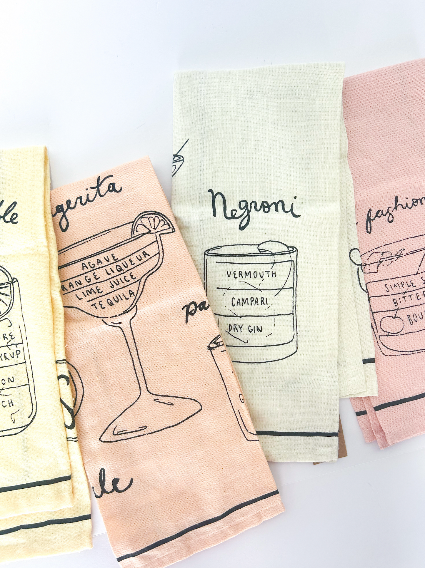 Cocktail Tea Towel - Tequila