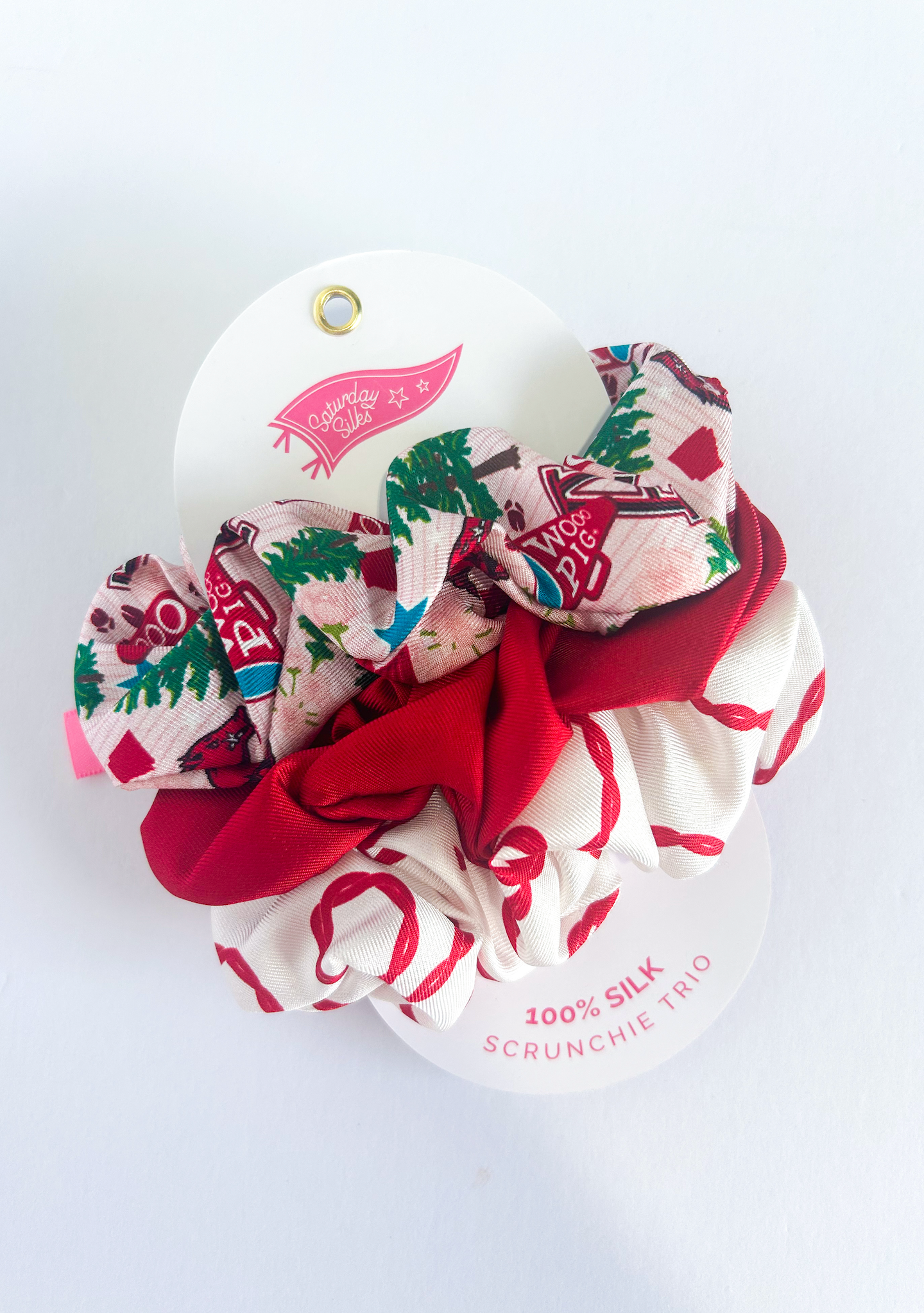 Arkansas Scrunchie Set