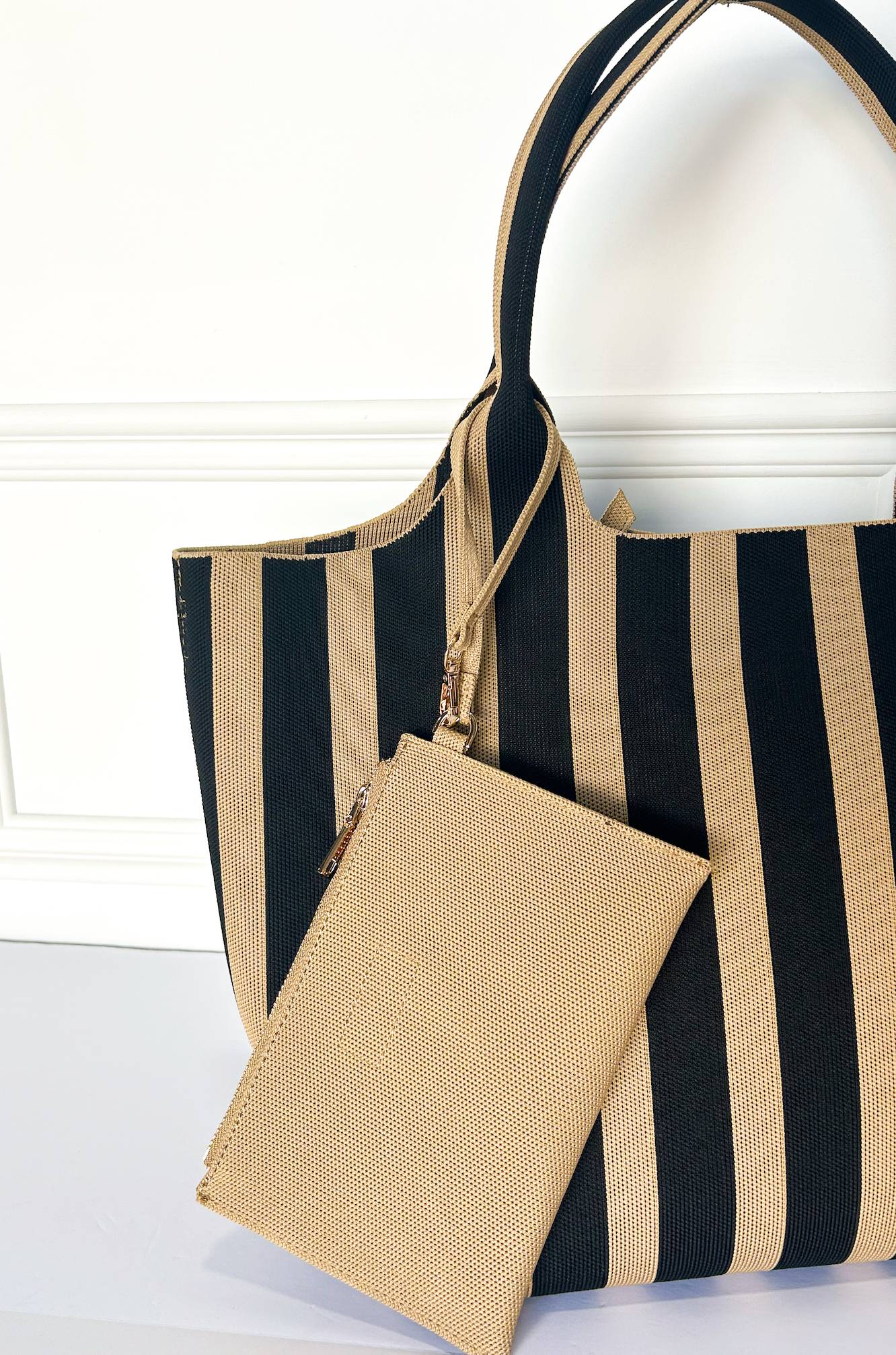 Robbie Stripe Tote