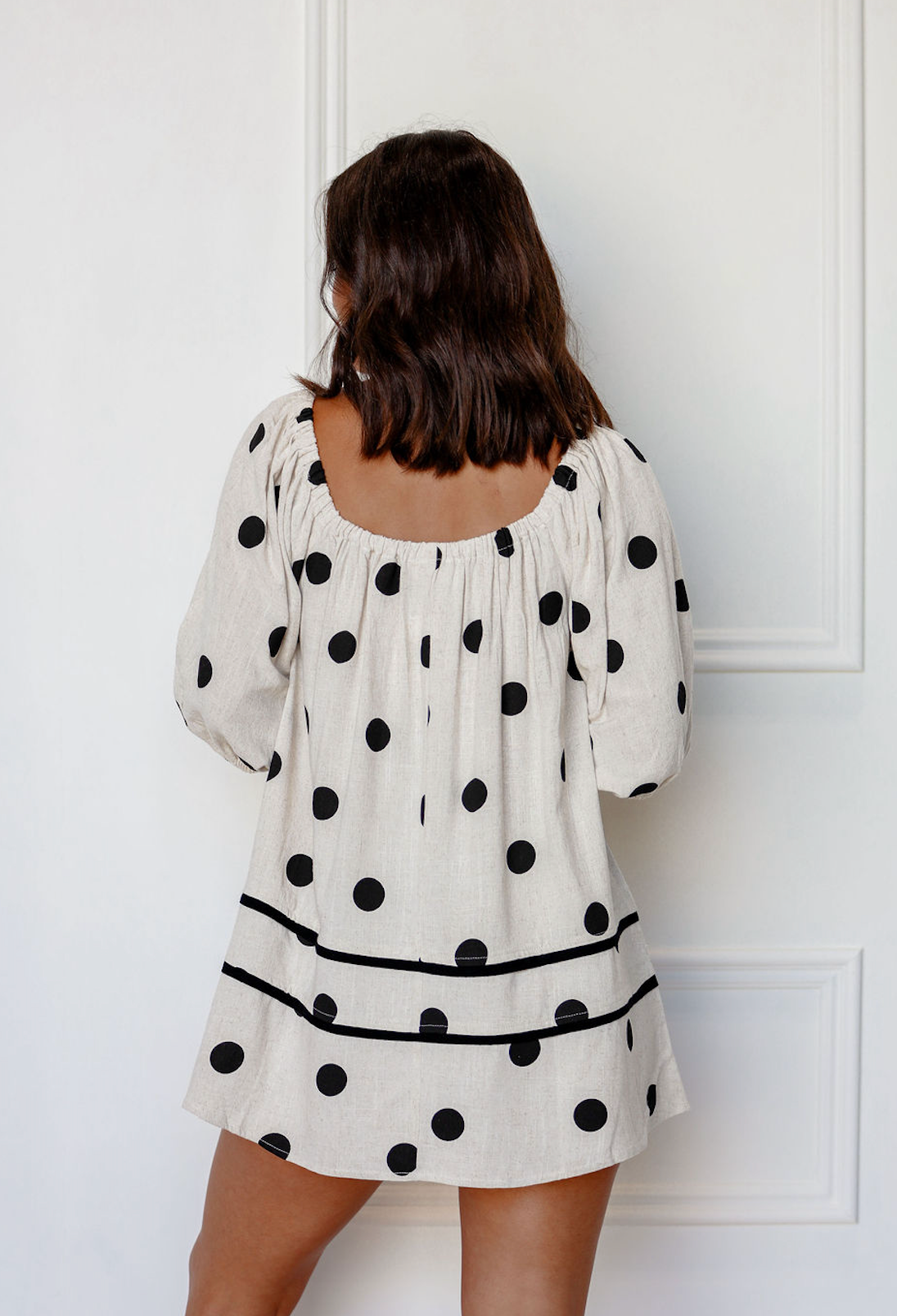 Polka Dot Shift Dress