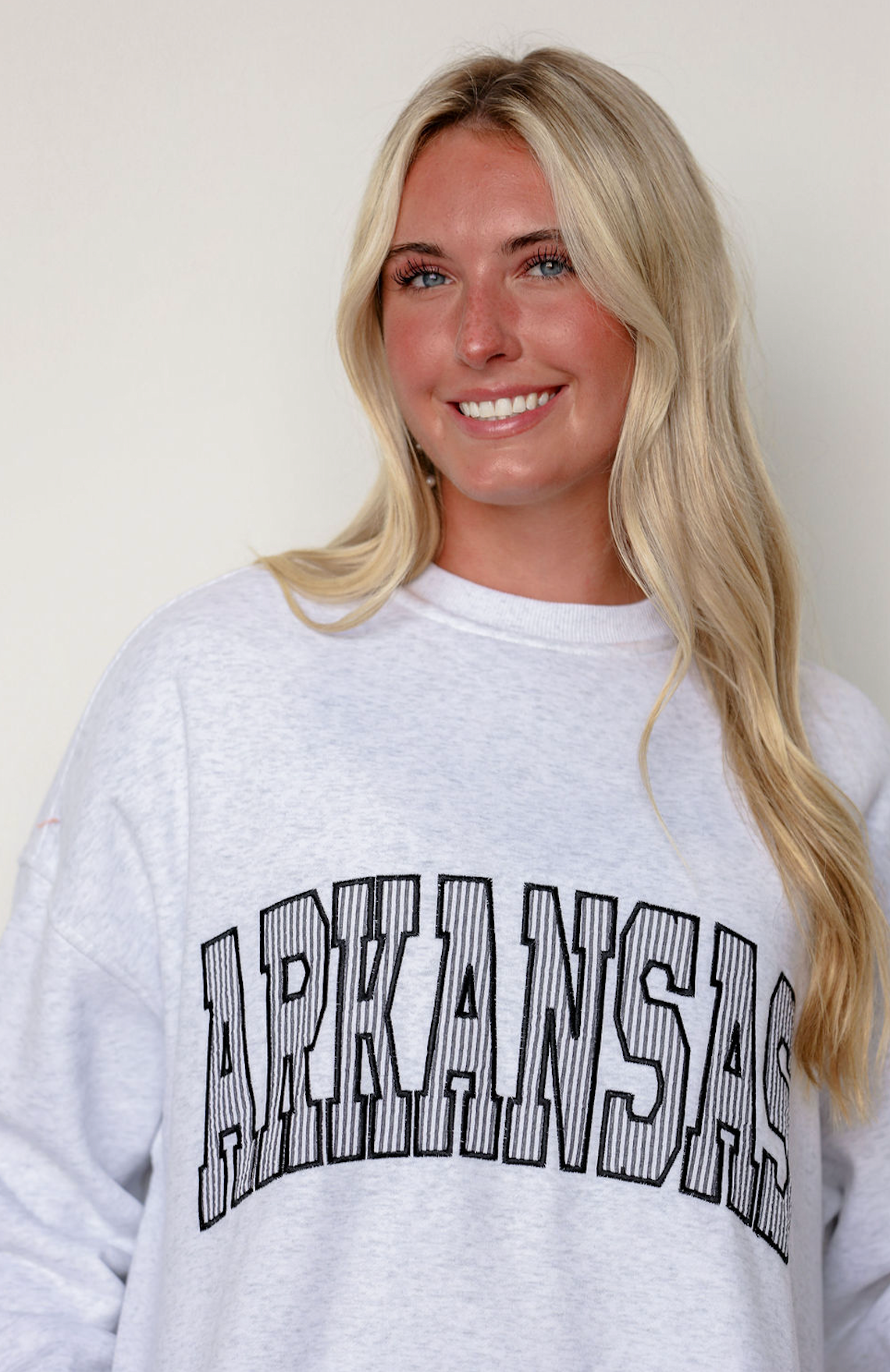Arkansas Seersucker Sweatshirt