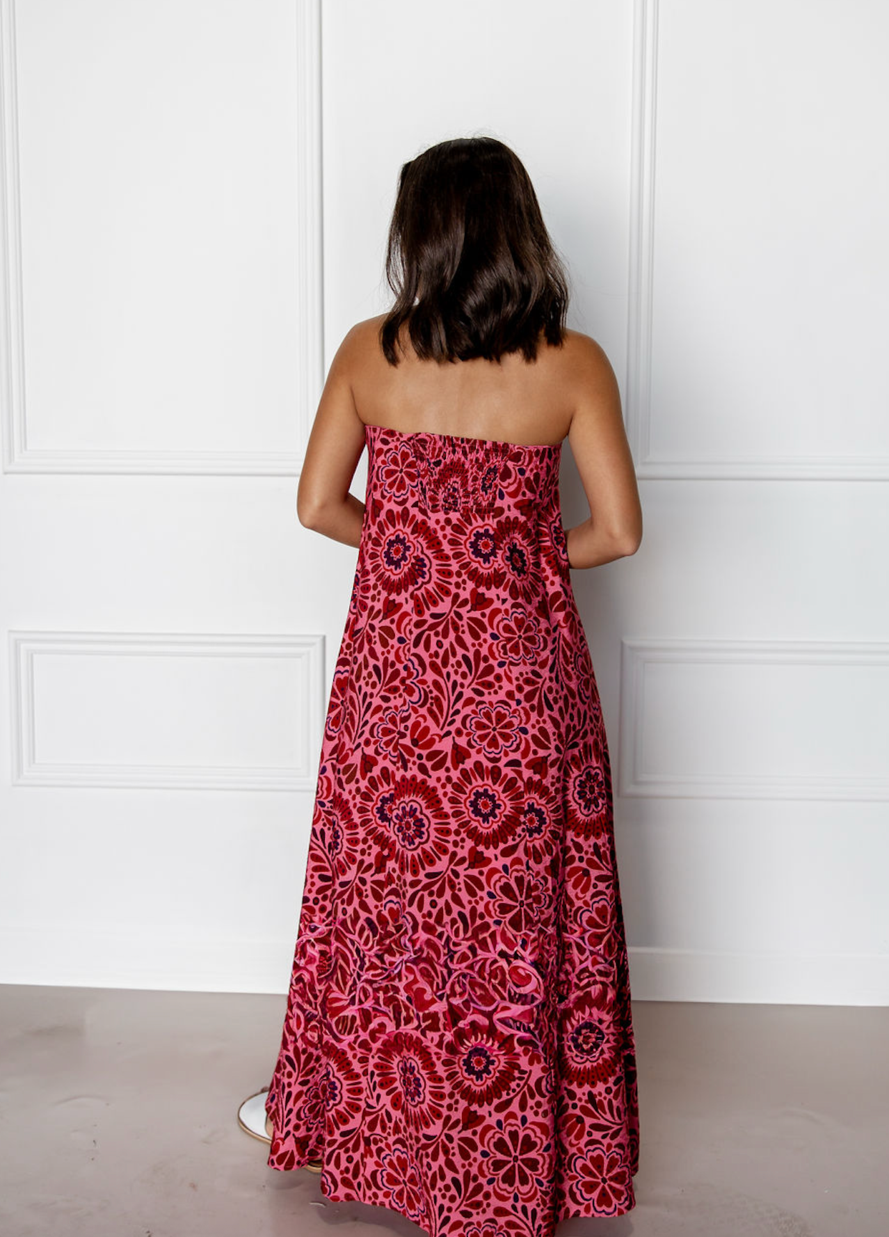 Sammie Strapless Midi Dress
