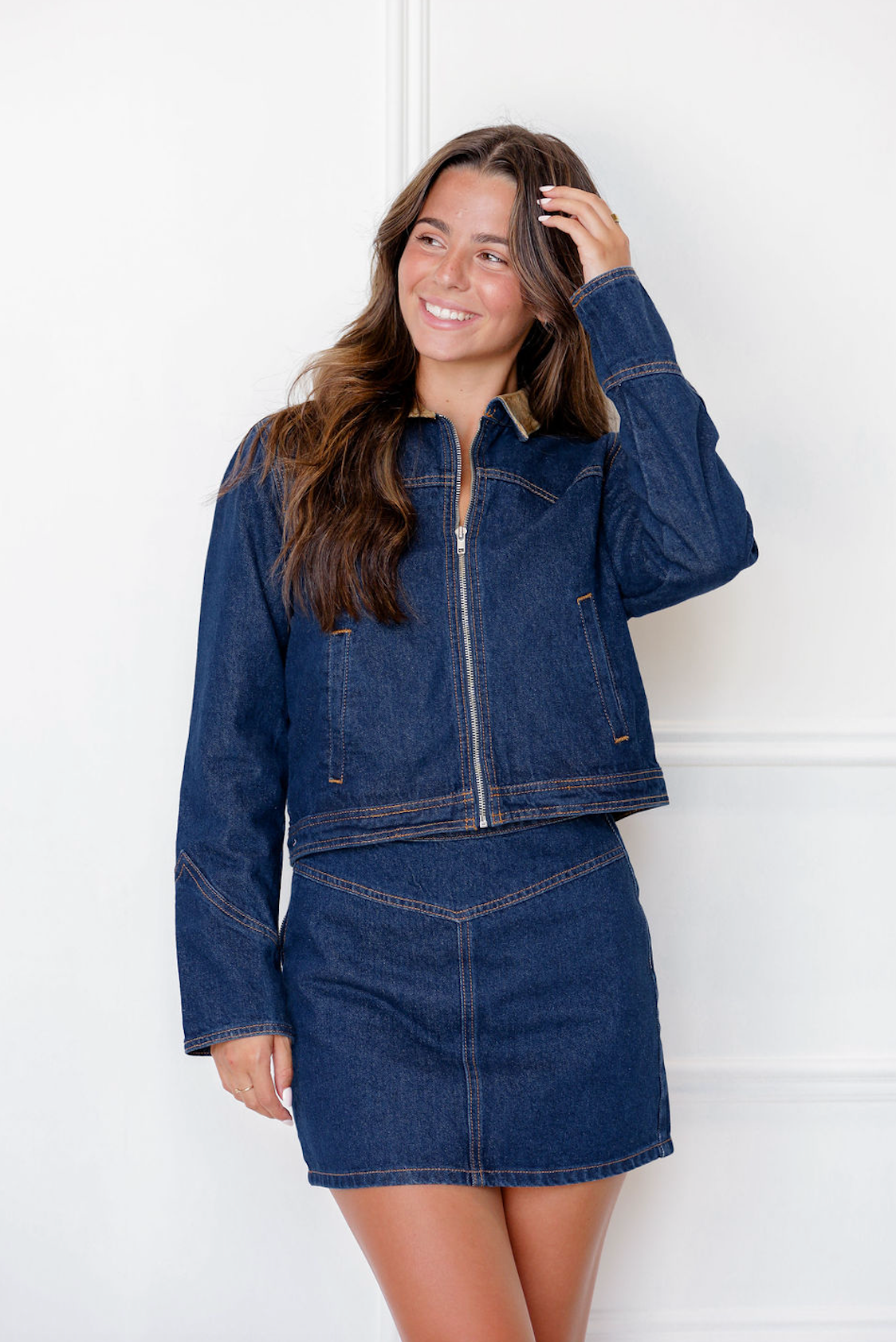 Bianca Western Denim Jacket
