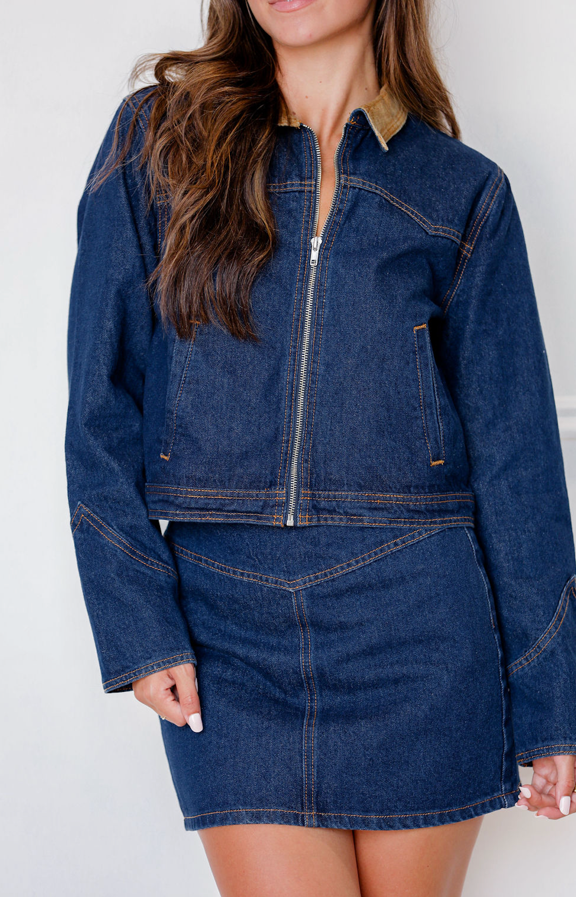 Bianca Western Denim Jacket