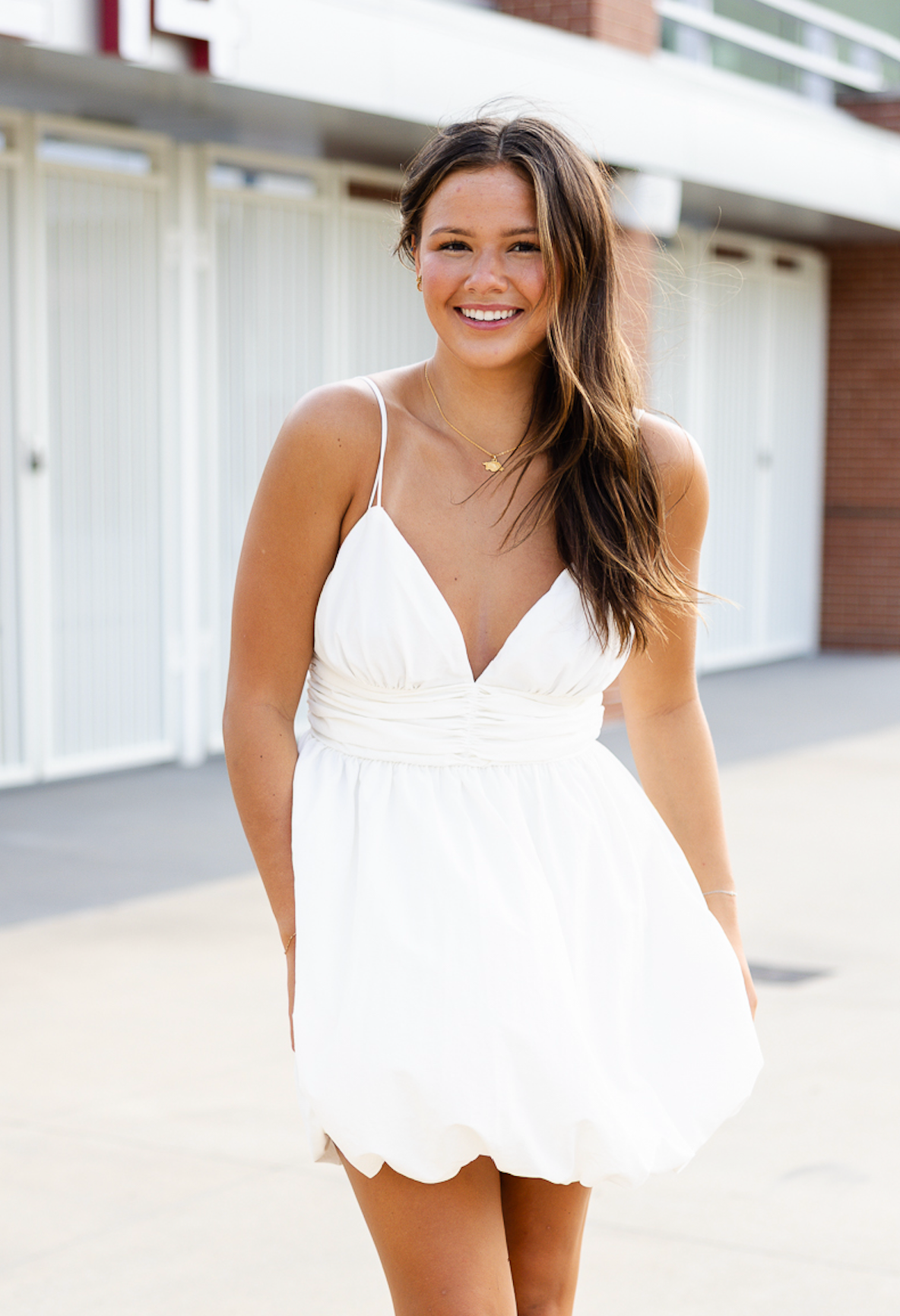 Annie Bubble Hem Dress