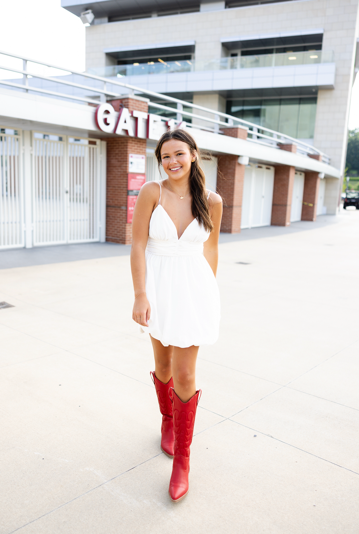 Annie Bubble Hem Dress