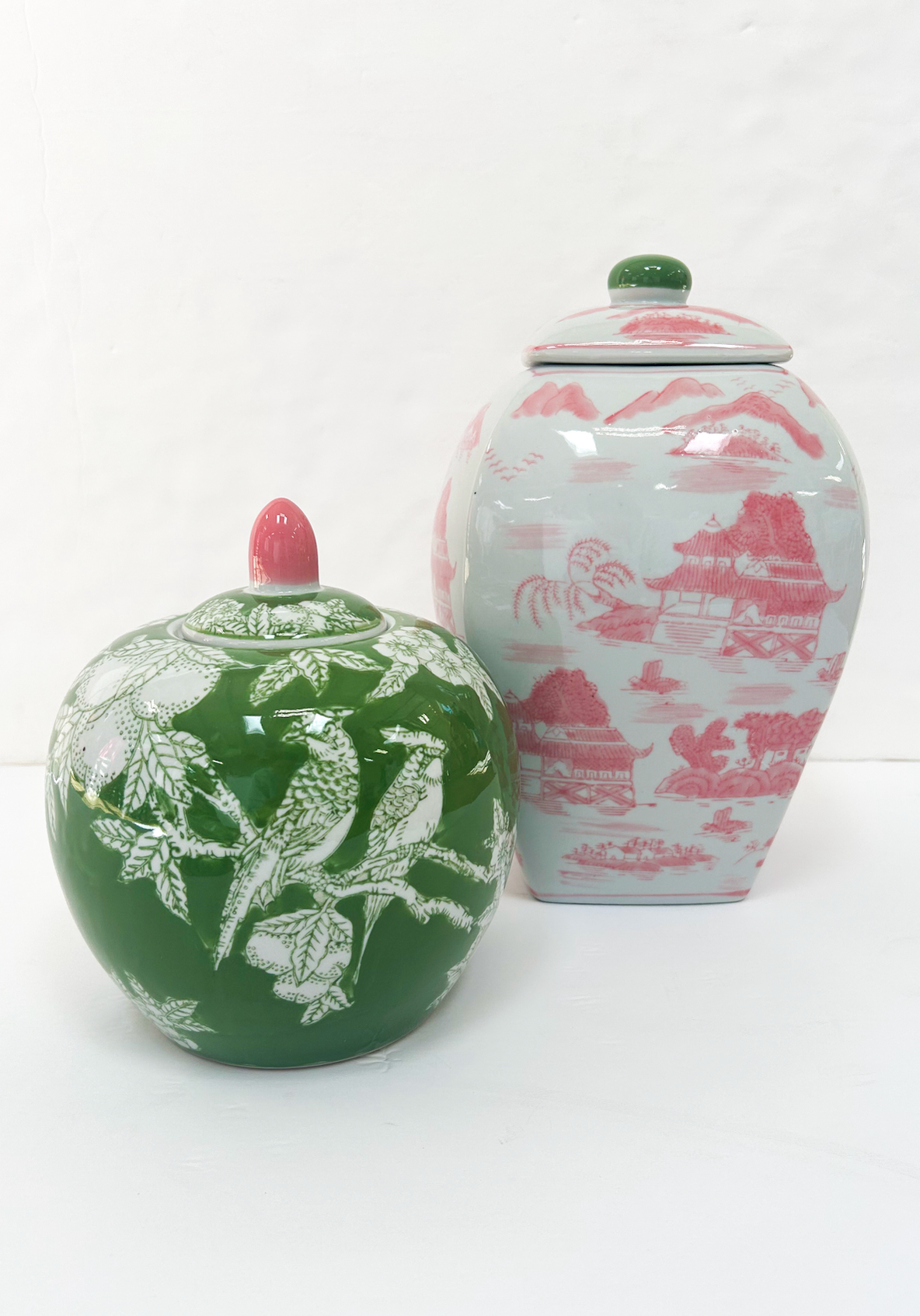 Stoneware Jar Green