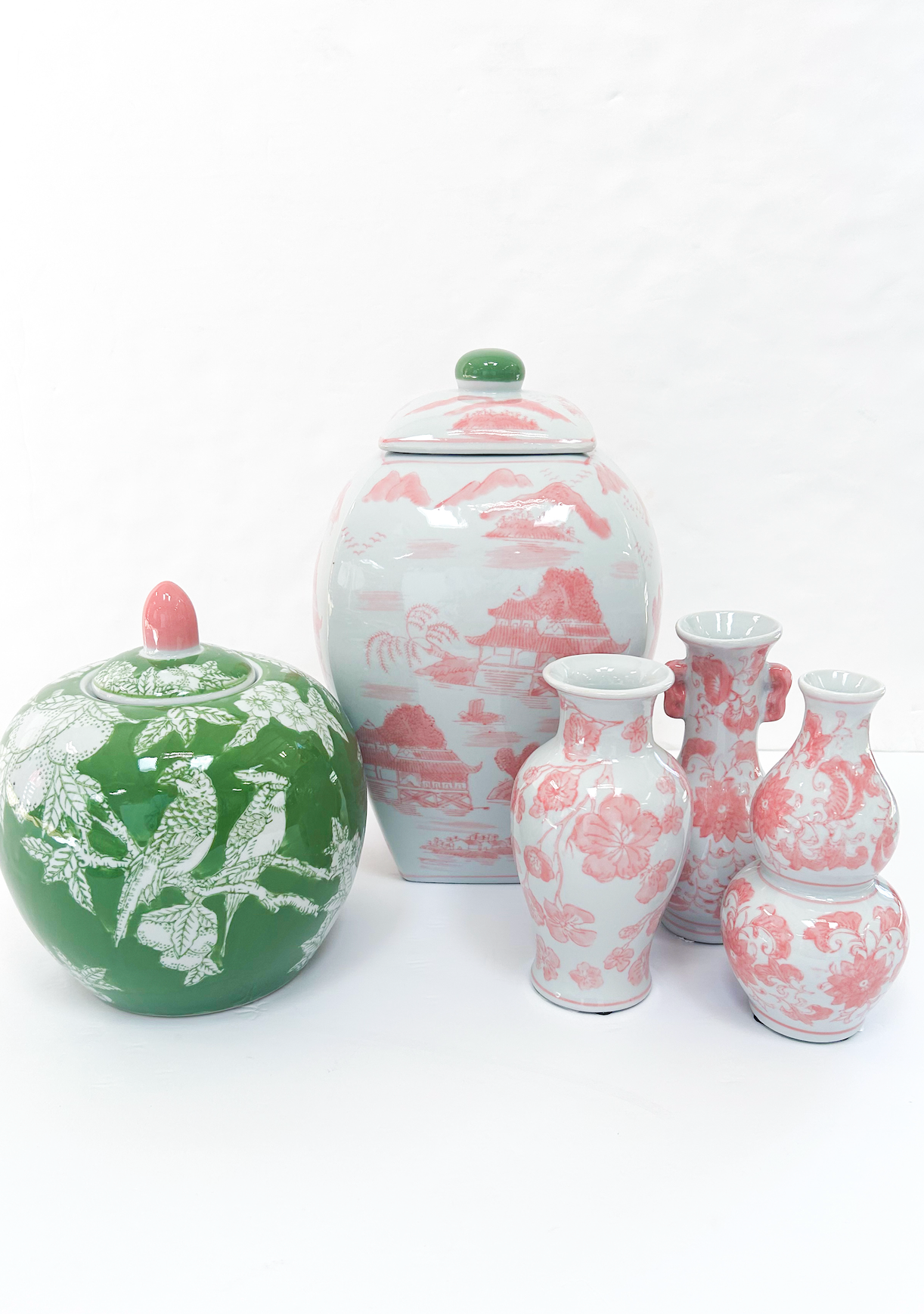 Pink Stoneware Vase