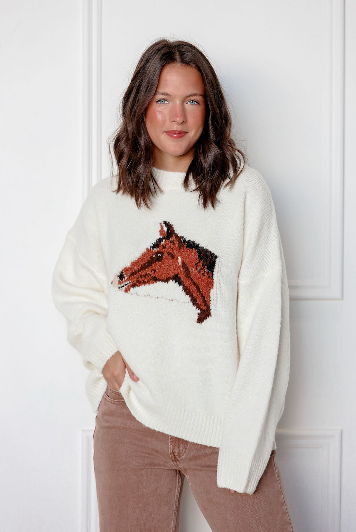 Horse Graphic Sweater