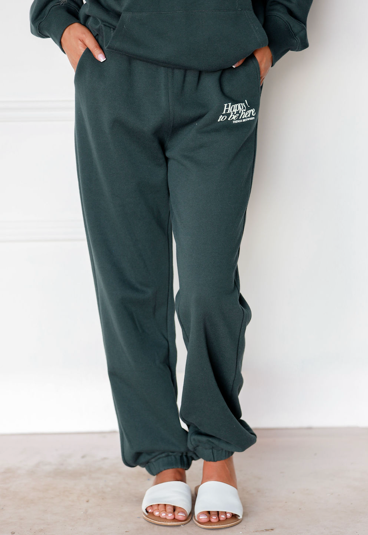 Happy Here Hoodie & Sweatpants Set of 2