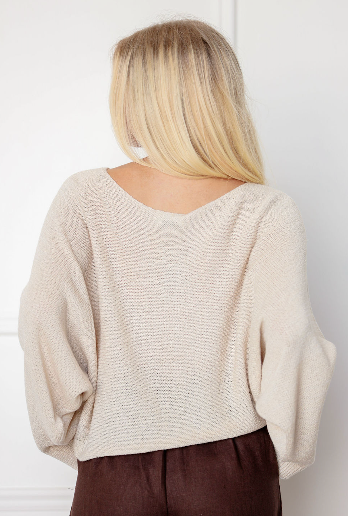 Willow Natural Knit Top