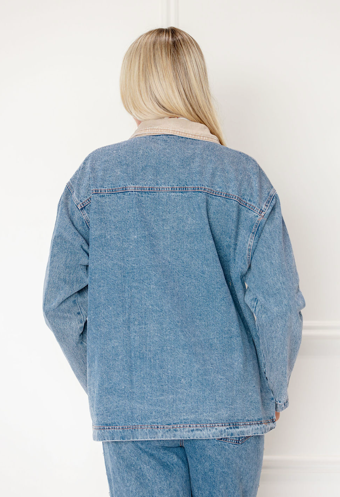 Denim Studded Jeans
