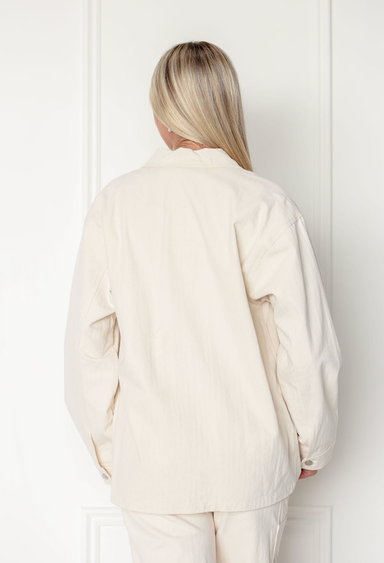 Ava Natural Oversized Jacket