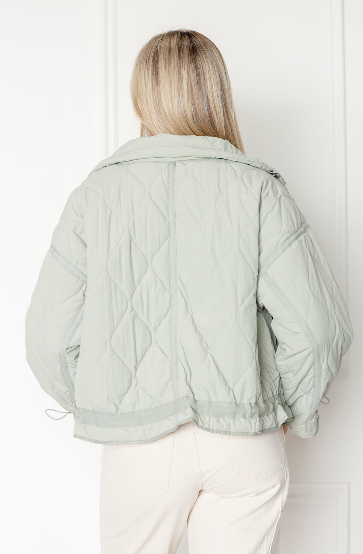 Sage Quilted Jacket