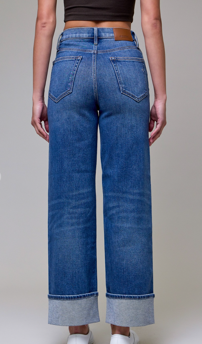 Logan Cuffed Dad Jeans