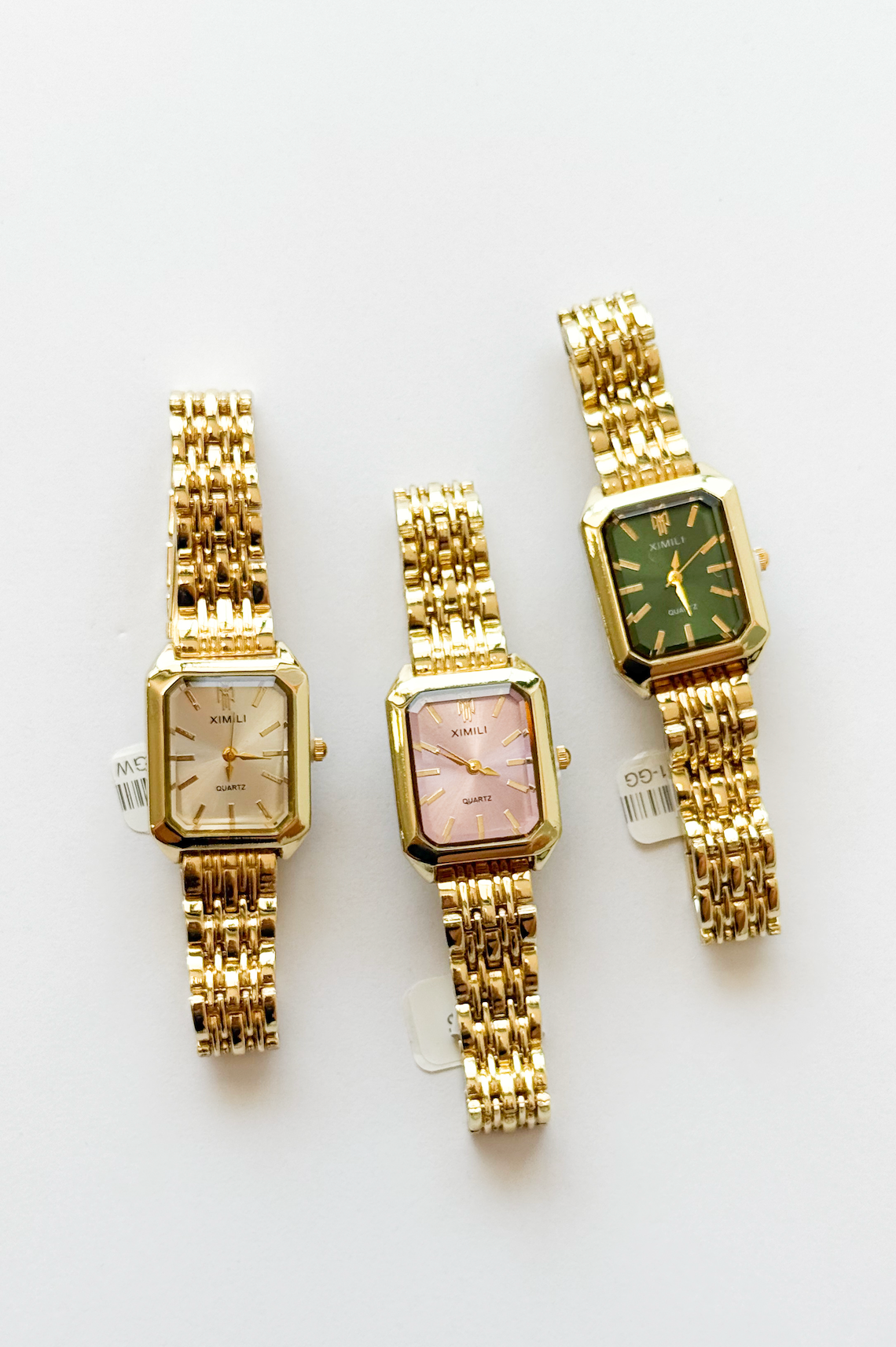 Time is Precious Watch Gold/Green