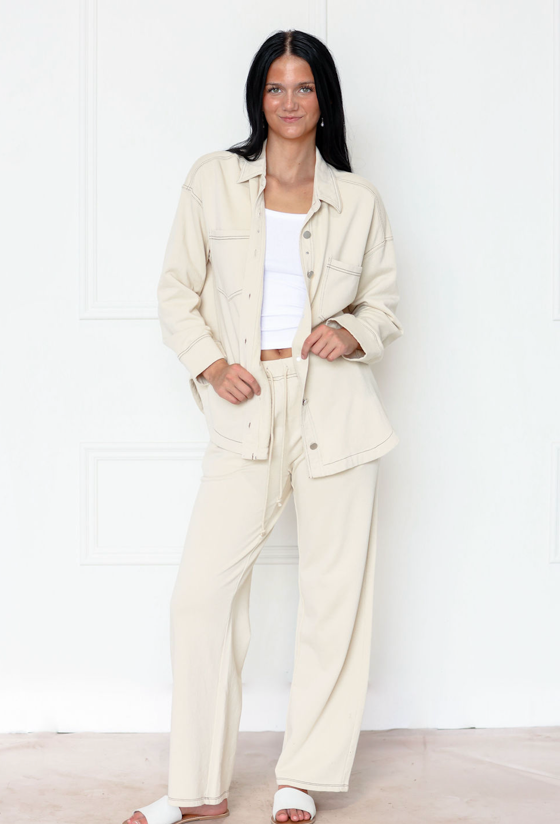 Kennedy Terry Drawstring Pants