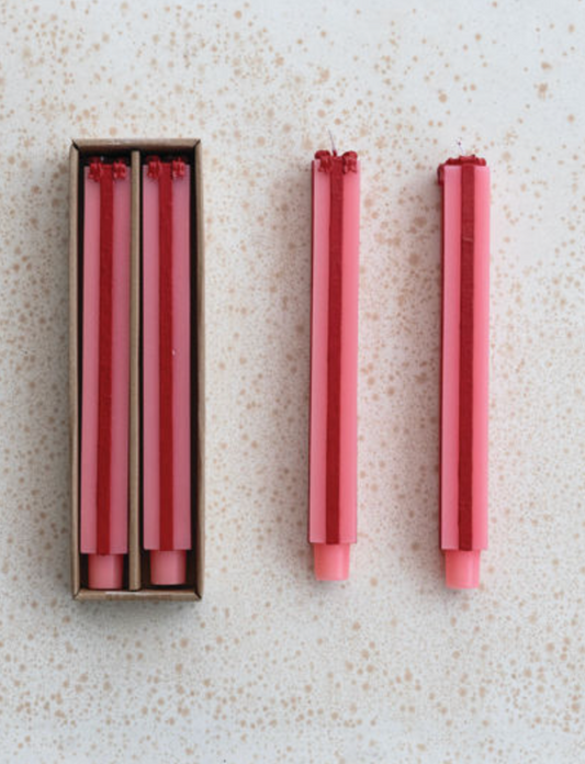 Giftbox Taper Candle w/ Bow Tall