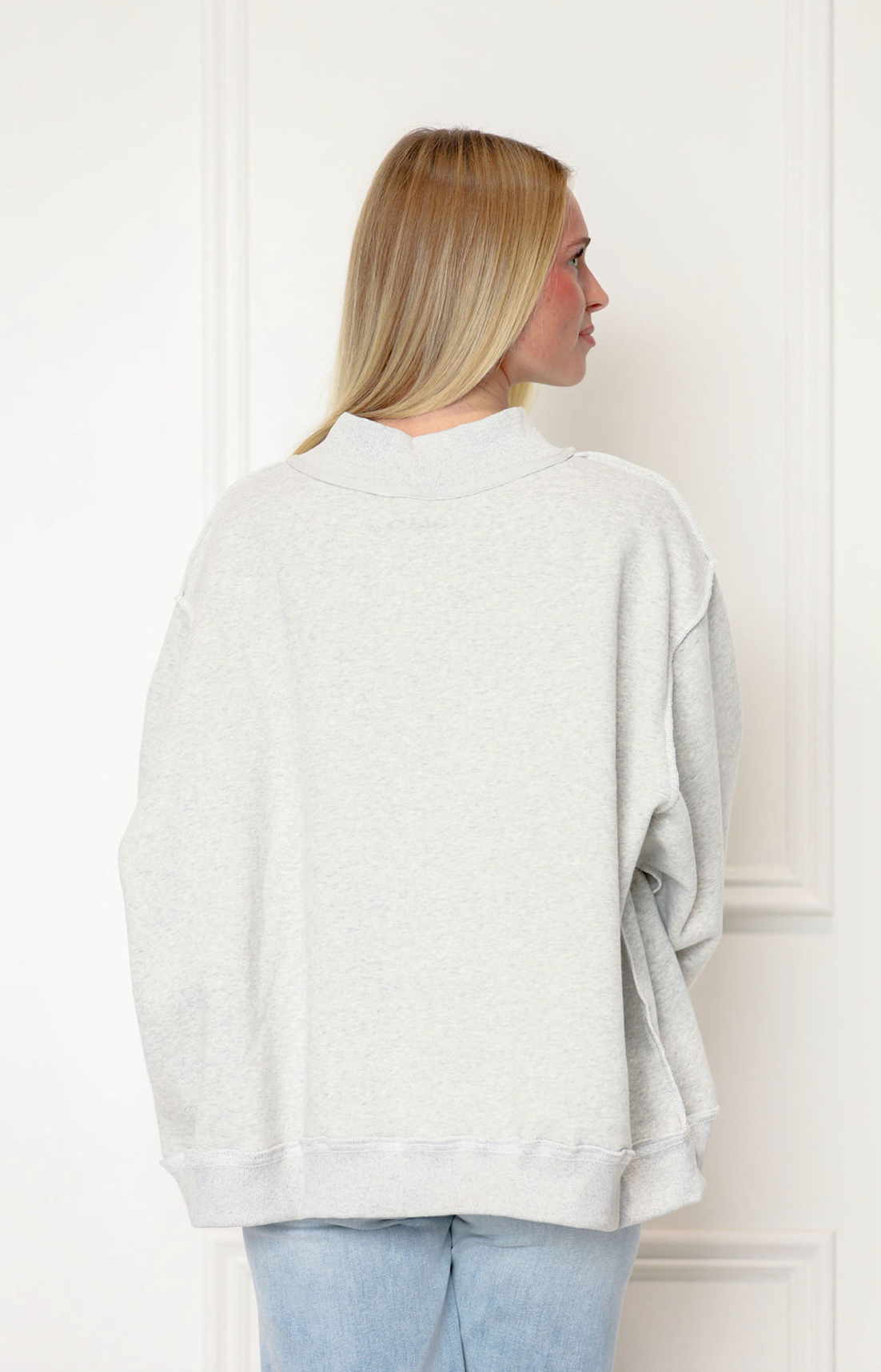 Reversible Midwest Mock Neck Sweatshirt