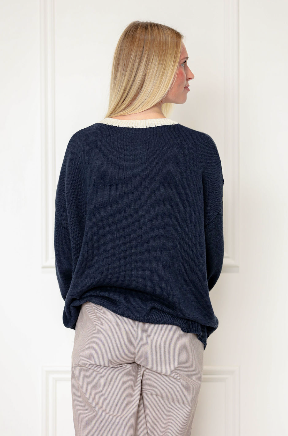 89 Varsity Sweater Navy