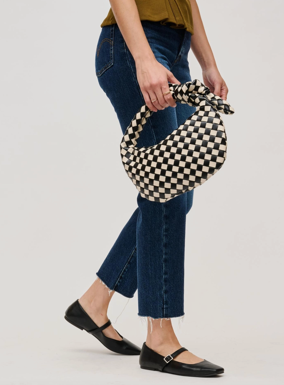 Lizbeth Woven Knot Purse