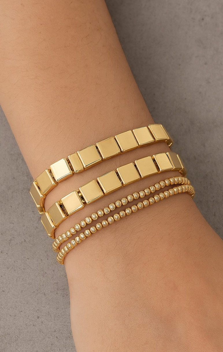 4 Beaded Bracelets