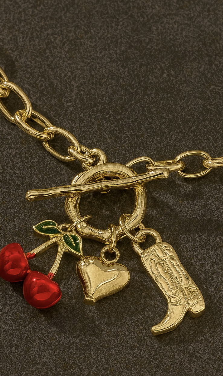 Western Cherry Necklace