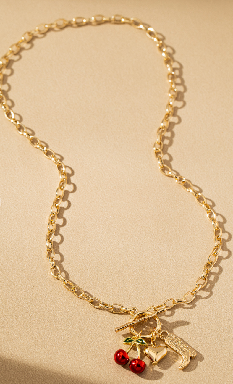 Western Cherry Necklace