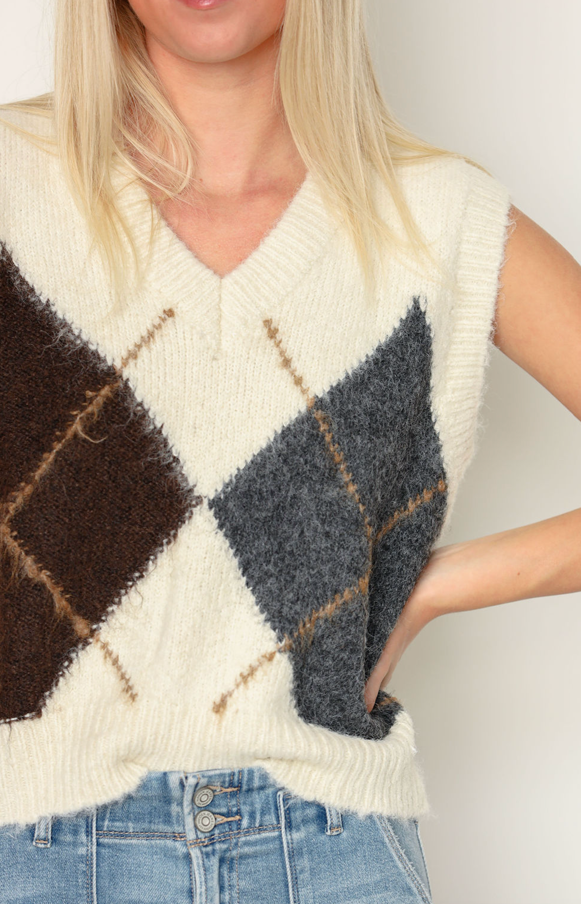 Argyle Sweater Vest