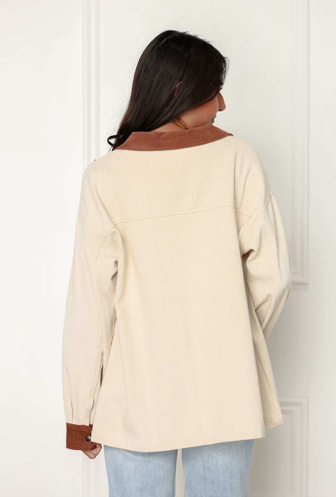 Brown/Ivory Barn Jacket