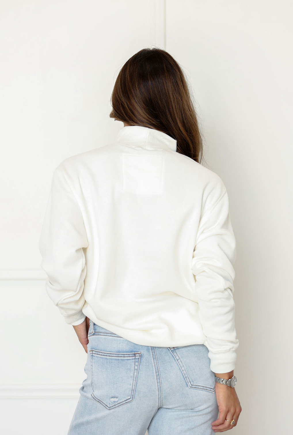 Vintage Razorback Mock Neck Sweatshirt
