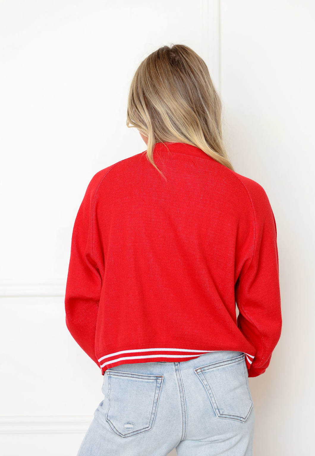 Gameday Athletic Stripe Sweater
