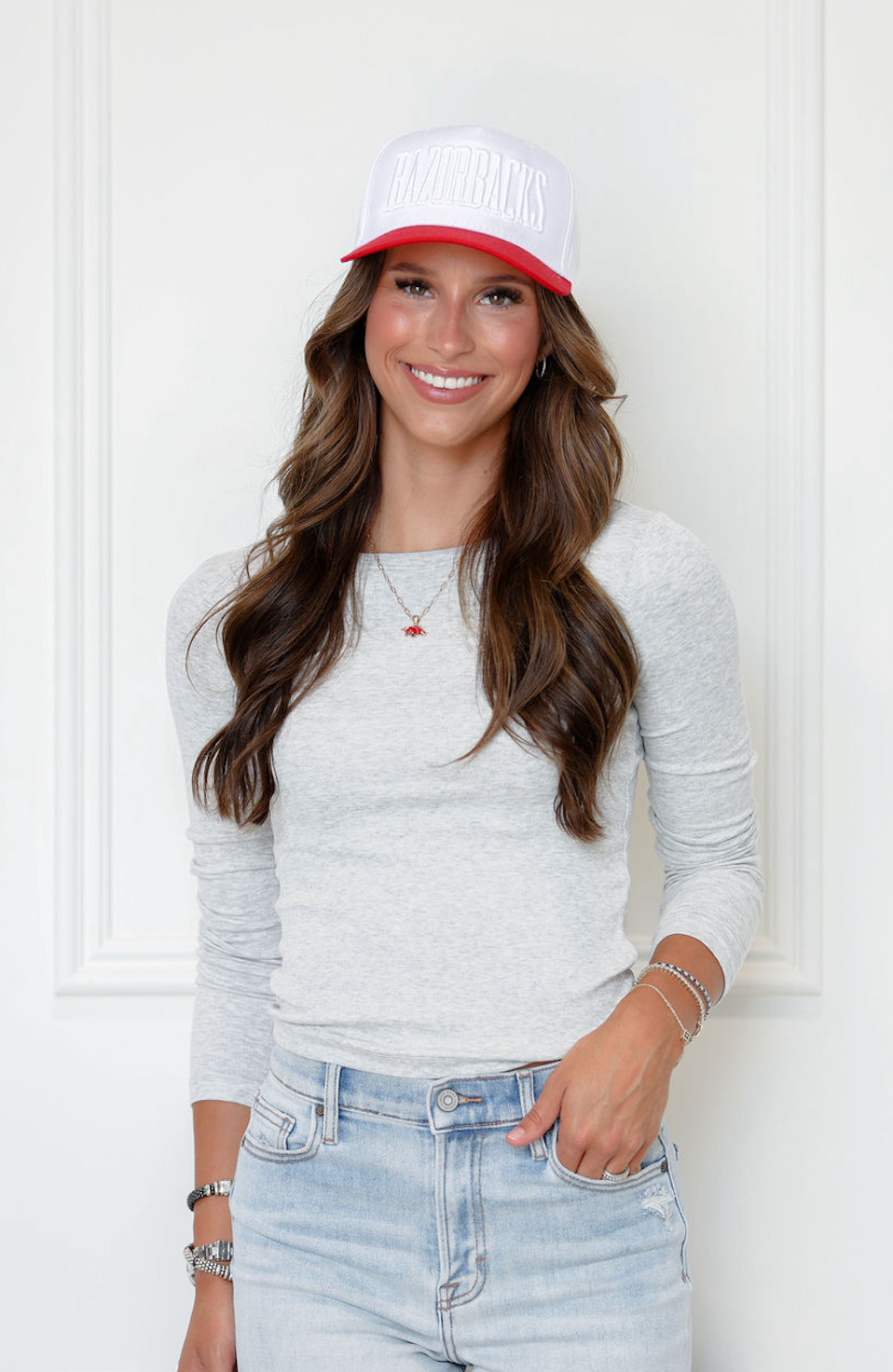 Jessie Long Sleeve Top Grey